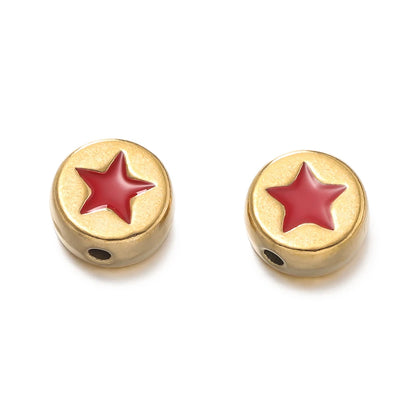 Stainless steel spacer beads