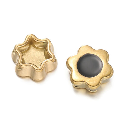 Stainless steel spacer beads