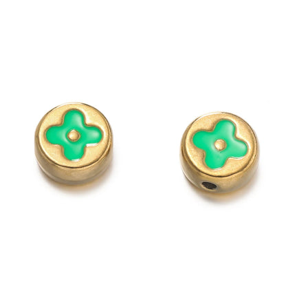 Stainless steel spacer beads