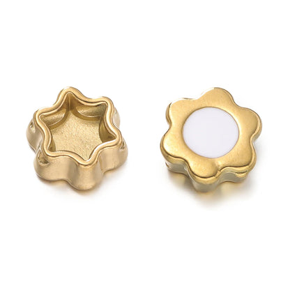 Stainless steel spacer beads