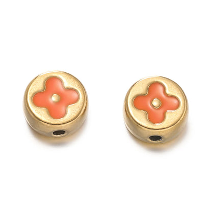 Stainless steel spacer beads