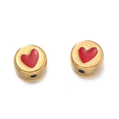 Stainless steel spacer beads