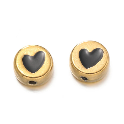 Stainless steel spacer beads