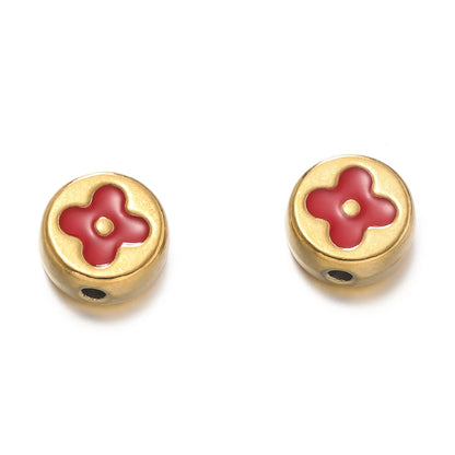 Stainless steel spacer beads