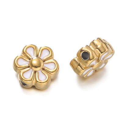 Stainless steel spacer beads