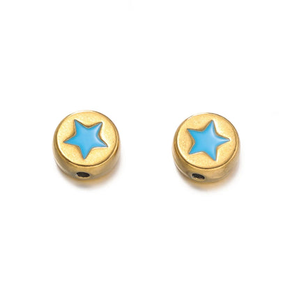 Stainless steel spacer beads