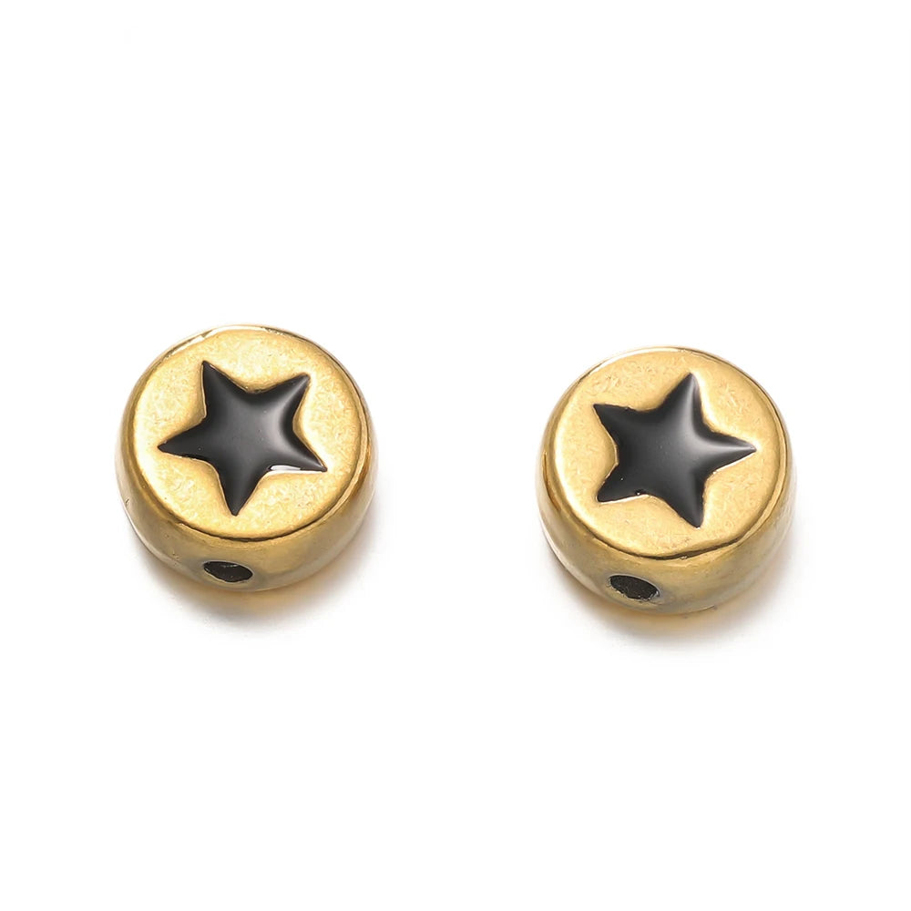 Stainless steel spacer beads