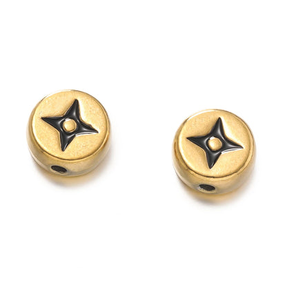 Stainless steel spacer beads