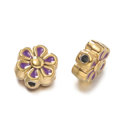 Stainless steel spacer beads