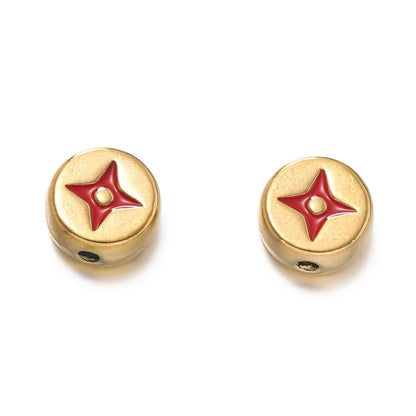 Stainless steel spacer beads