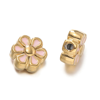 Stainless steel spacer beads