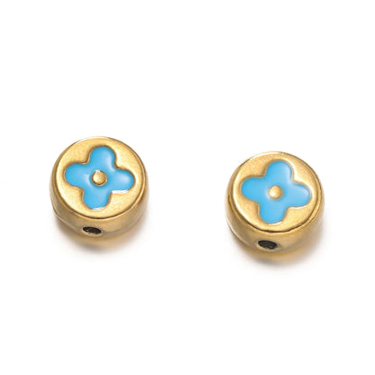 Stainless steel spacer beads