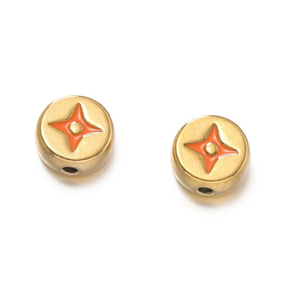 Stainless steel spacer beads