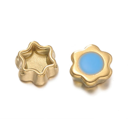 Stainless steel spacer beads
